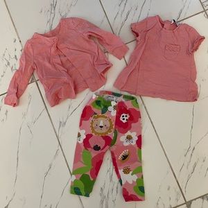 Floral Mayoral Outfit, 9 Month